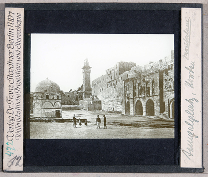 Vorschaubild Jerusalem: Tempelplatz, Nordseite 